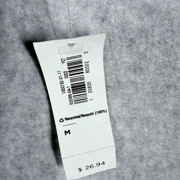 Old Navy T-Shirt Dress Women Sz M Black/Gray Palm Leaves Botanical Stretch - Picture 4 of 11